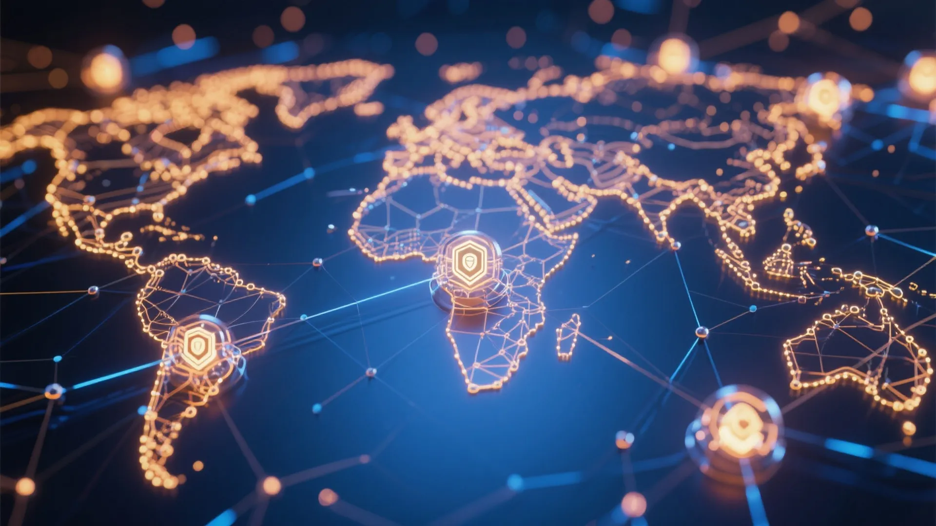 Secure Network Background